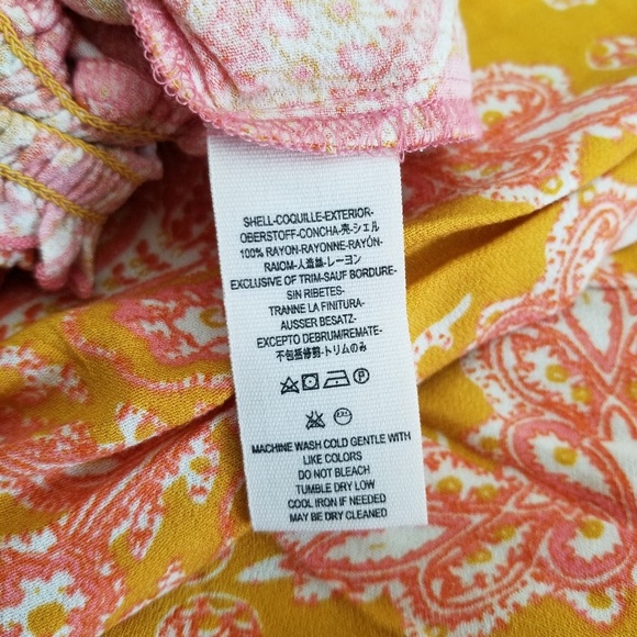 Free People Thinking of You Smocked Jumpsuit XS - Picture 8 of 8